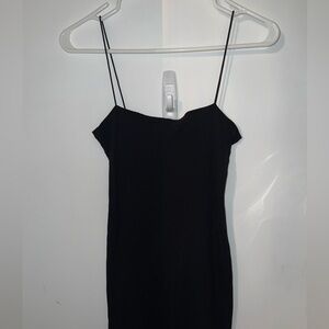 ambiance black mini dress